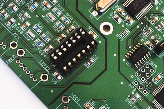 DIP Socket in Place