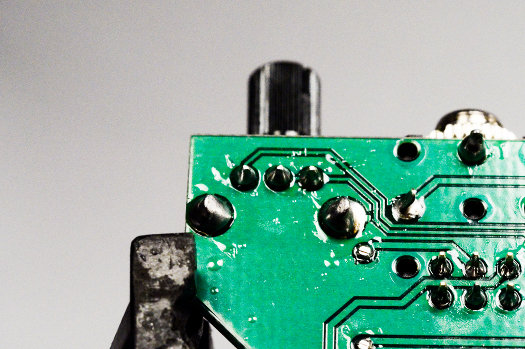 pot soldering