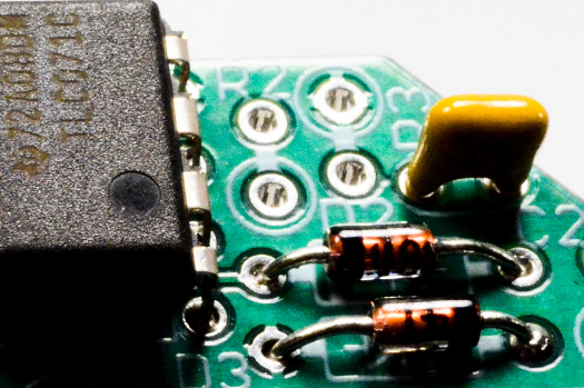 resistor alignment